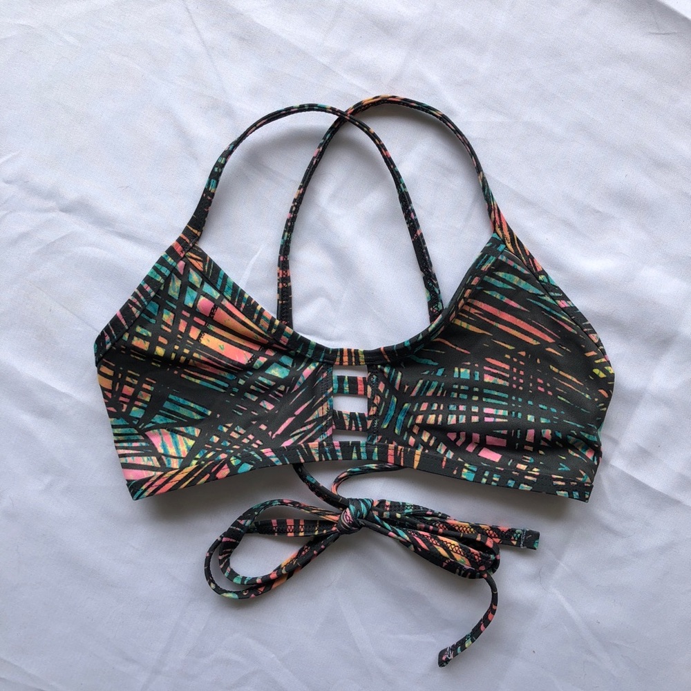 Jolyn Printed Sporty Swim Top